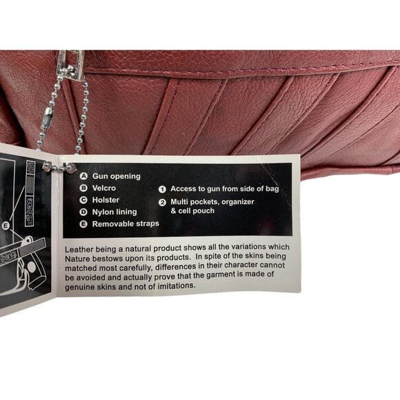 Rama Leathers Concealment Purse - Picture 9 of 13